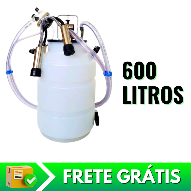 Conjunto Para Ordenhar Completo, Para Qualquer Ordenhadeira 600Lts